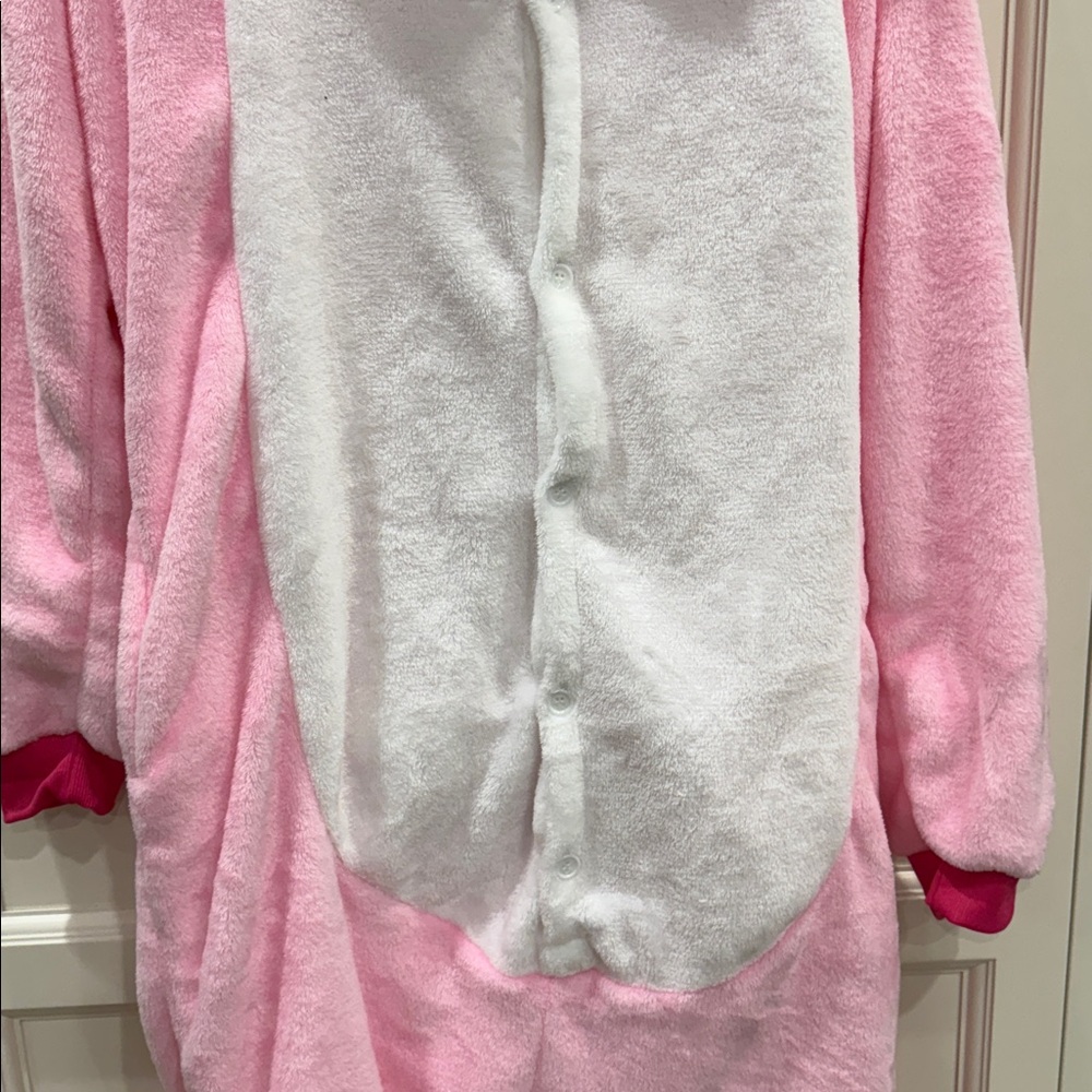 Pink Tenma Unicorn Kigurumi Onesie Costume size small. Pajama. - Picture 3 of 11